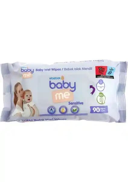 Baby Me Sensitive Islak Mendil: Hassas Bebek Ciltleri İçin Günlük Hijyen Çözümü