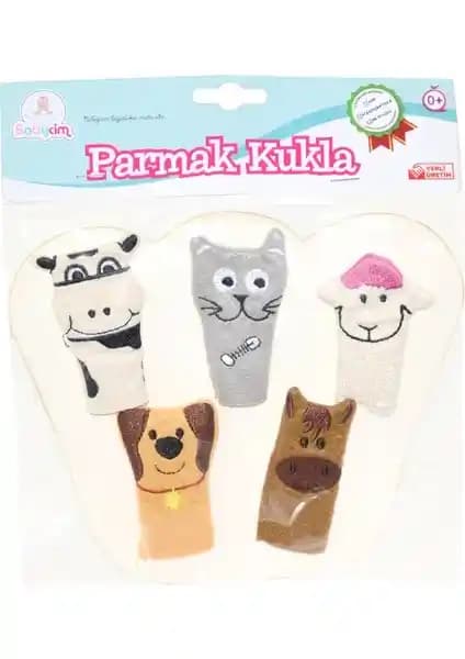 Babycim Çiftlik Hayvanları Parmak Kukla Seti Eğitici ve Eğlenceli Bebek Oyuncağı