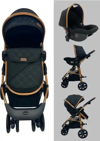 Bebegold Classic Black Travel Sistem Bebek Arabası İncelemesi ve Kullanıcı Yorumları