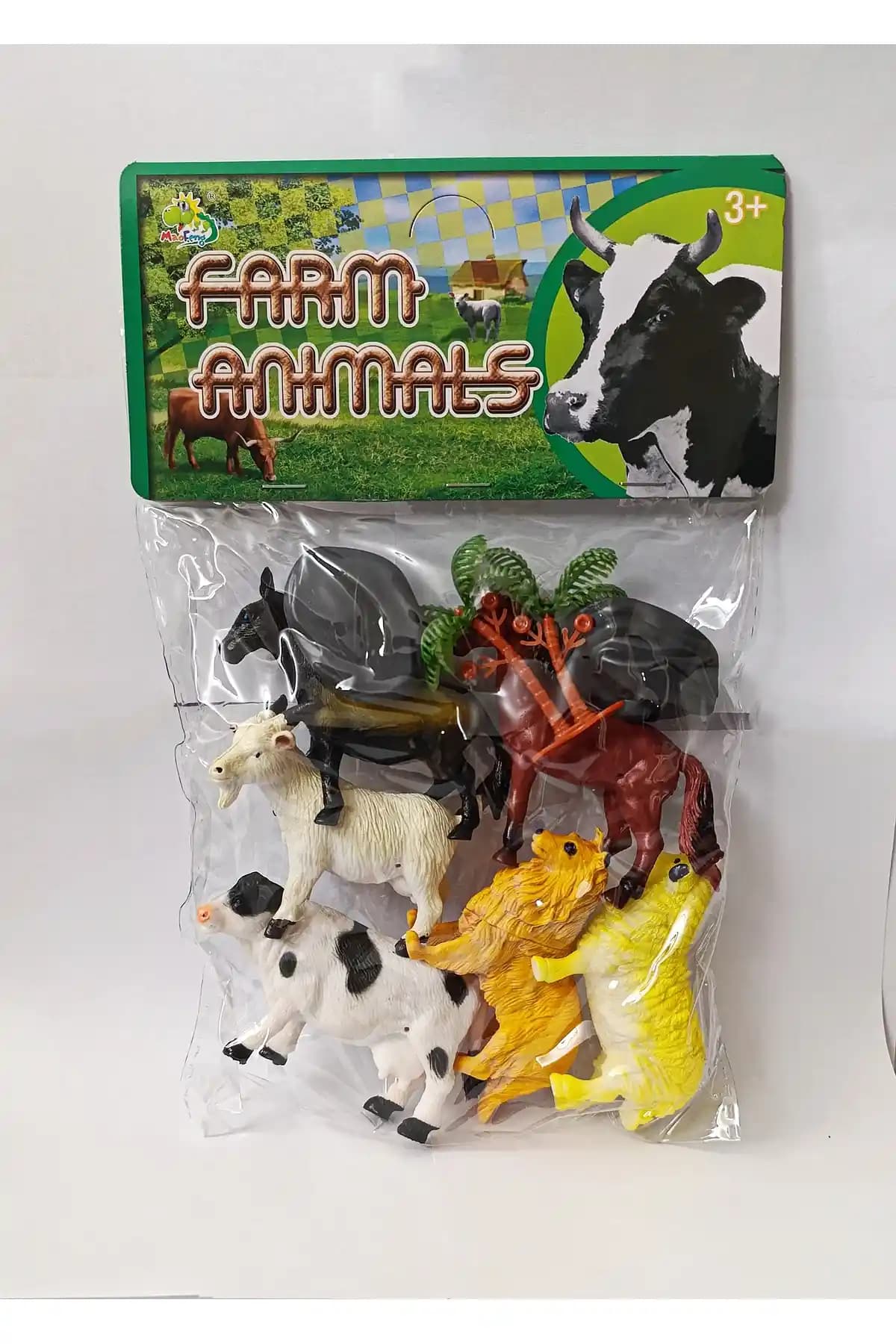 Brother Toys Çiftlik Hayvanları Seti 9 Parça Çocuklar İçin Eğitici ve Güvenli Oyuncak