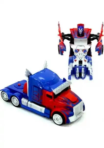 Can Toys Tek Tuşla Dönüşen Robot ve Araba Oyuncakları Güvenli ve Eğlenceli Kullanım