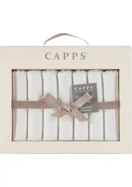 Capps 7'li Organik Pamuk Bebek Ağız Mendili Güvenli ve Doğal Temizlik Çözümü