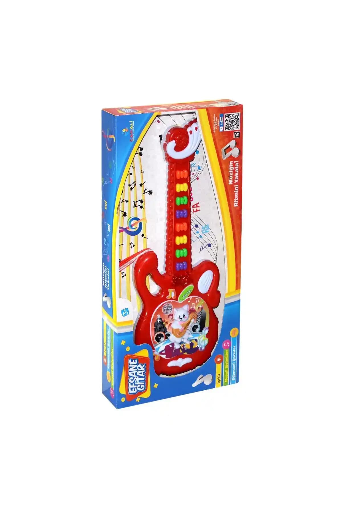 Çocuklar İçin Güvenli ve Eğlenceli Işıklı Gitar Müzik Oyuncağı İncelemesi