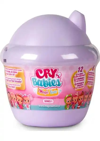 Cry Babies Magic Tears Sürpriz Paket CDU12 97629 Sevimli Bebekler ve Aksesuarlar İçeren Eğlenceli Oyun Seti