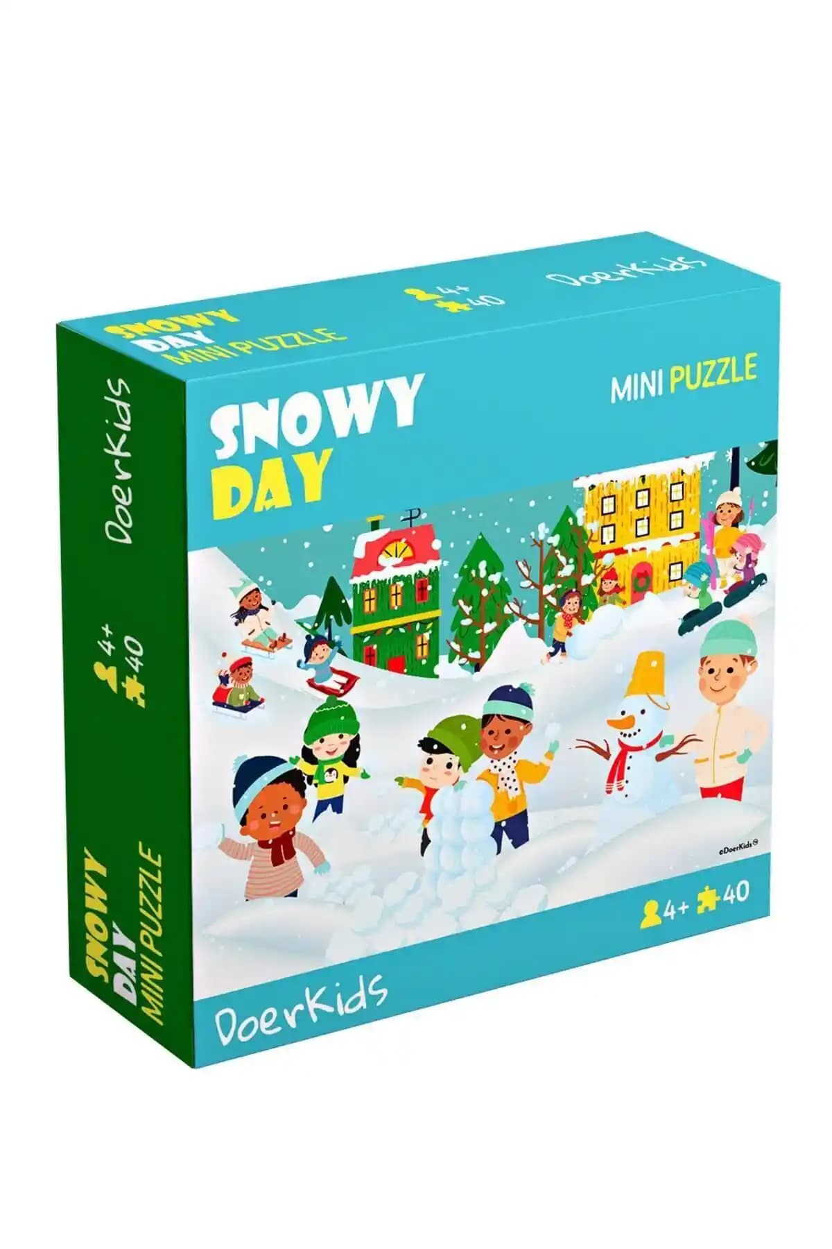 DoerKids Kar Eğlencesi Mini Puzzle Çocuklar İçin Eğlenceli ve Eğitici Oyun Seçeneği