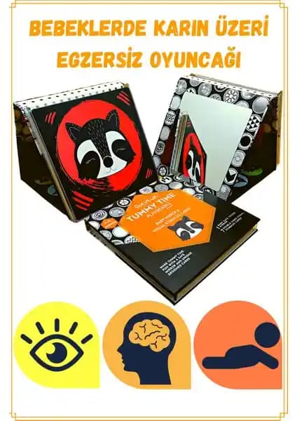 DoerKids Tummy Time Bebek Aynası ve Zeka Kartları ile Bebek Gelişimini Destekleyin