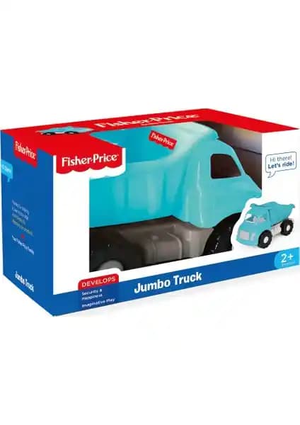 Fisher-Price Jumbo Kamyon: Çocuklar İçin Güvenli ve Eğlenceli Oyun Arkadaşı