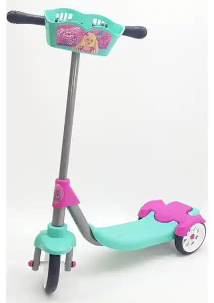 Furkan Toys Linda 3 Tekerli Frenli Sepetli Scooter: Güvenli ve Dayanıklı Çocuk Oyuncağı
