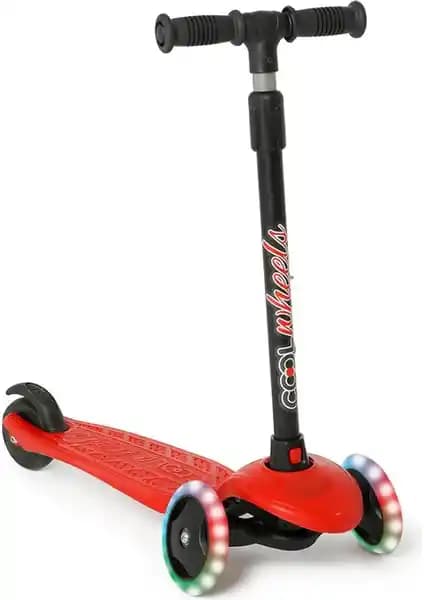 Furkan Toys Star Işıklı 3 Tekerlekli Çocuk Scooter Güvenli ve Eğlenceli Tasarım