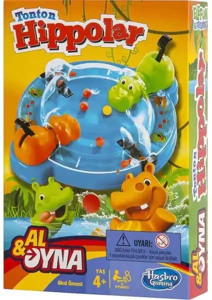 Hasbro Tonton Hippolar Mini B1001: Çocuklar İçin Eğlenceli ve Geliştirici Misket Oyunu