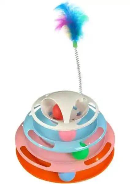 Kedi Oyuncakları Miapet Tower of Tracks ve PetZoom 3 Katlı Karşılaştırması