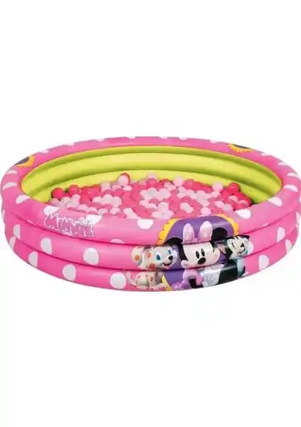 Kızılkaya Minnie Top Havuzu 122 cm: Çocuklar İçin Güvenli ve Eğlenceli Yaz Oyun Alanı
