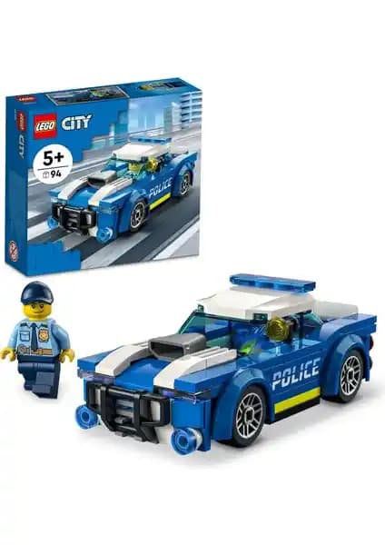 LEGO City Polis Arabası 60312 Çocuklar İçin Eğlenceli ve Eğitici Yapım Seti