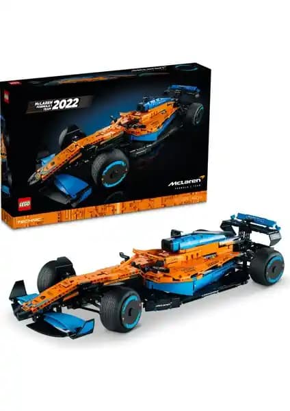 LEGO Technic McLaren F1 Yarış Arabası 42141 Detaylı ve Koleksiyonluk Yapım Seti