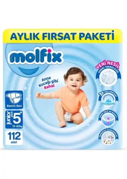 Molfix Bebek Bezi 5+ Beden Junior Plus ve Ultra Model Karşılaştırması