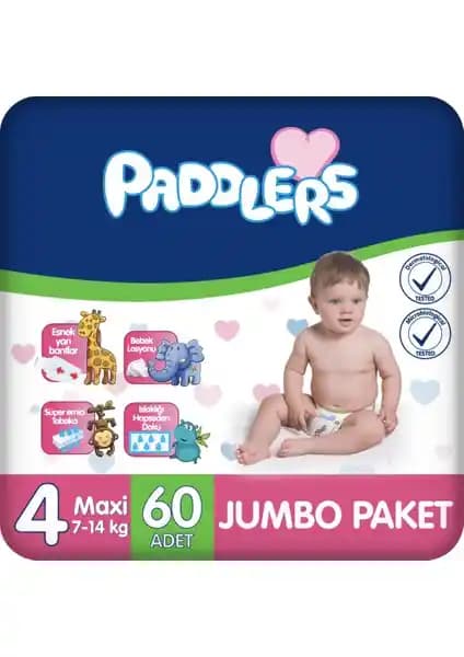 Paddlers ve Prima Bebek Bezi Karşılaştırması: 4 Numara ve Beden 6 Modelleri