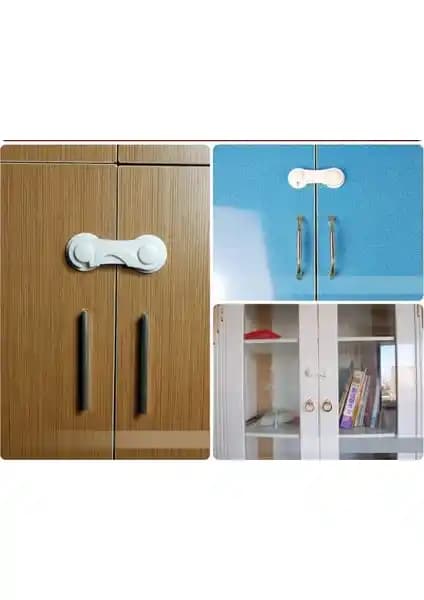 Portakal Safety Çift Kapaklı Dolap Kilidi: Çocuk Güvenliği ve Kullanım Kolaylığı Sağlayan Pratik Çözüm