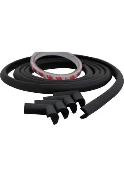 Portakal Safety Kauçuk Mini Kenar ve Köşe Koruyucu Seti ile Evde Güvenliği Artırın