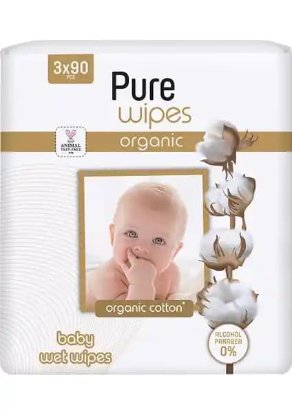 Pure Wipes Pure Pamuklu Islak Havlu Günlük Temizlik ve Hijyen İçin Güvenilir Bir Seçenek