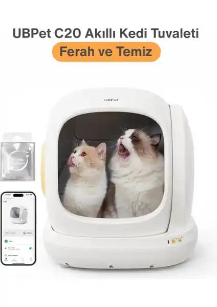 UBPet C20 ve Xenon Smart Akıllı Otomatik Kedi Tuvaletleri Karşılaştırması