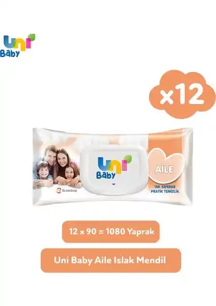 Uni Baby Aile Islak Mendil Günlük Hijyen İçin Güvenilir ve Pratik Çözüm