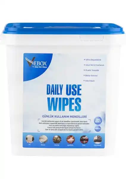 Vebox Günlük Kullanım Wet Wipes ile Pratik ve Güvenilir Temizlik Çözümleri