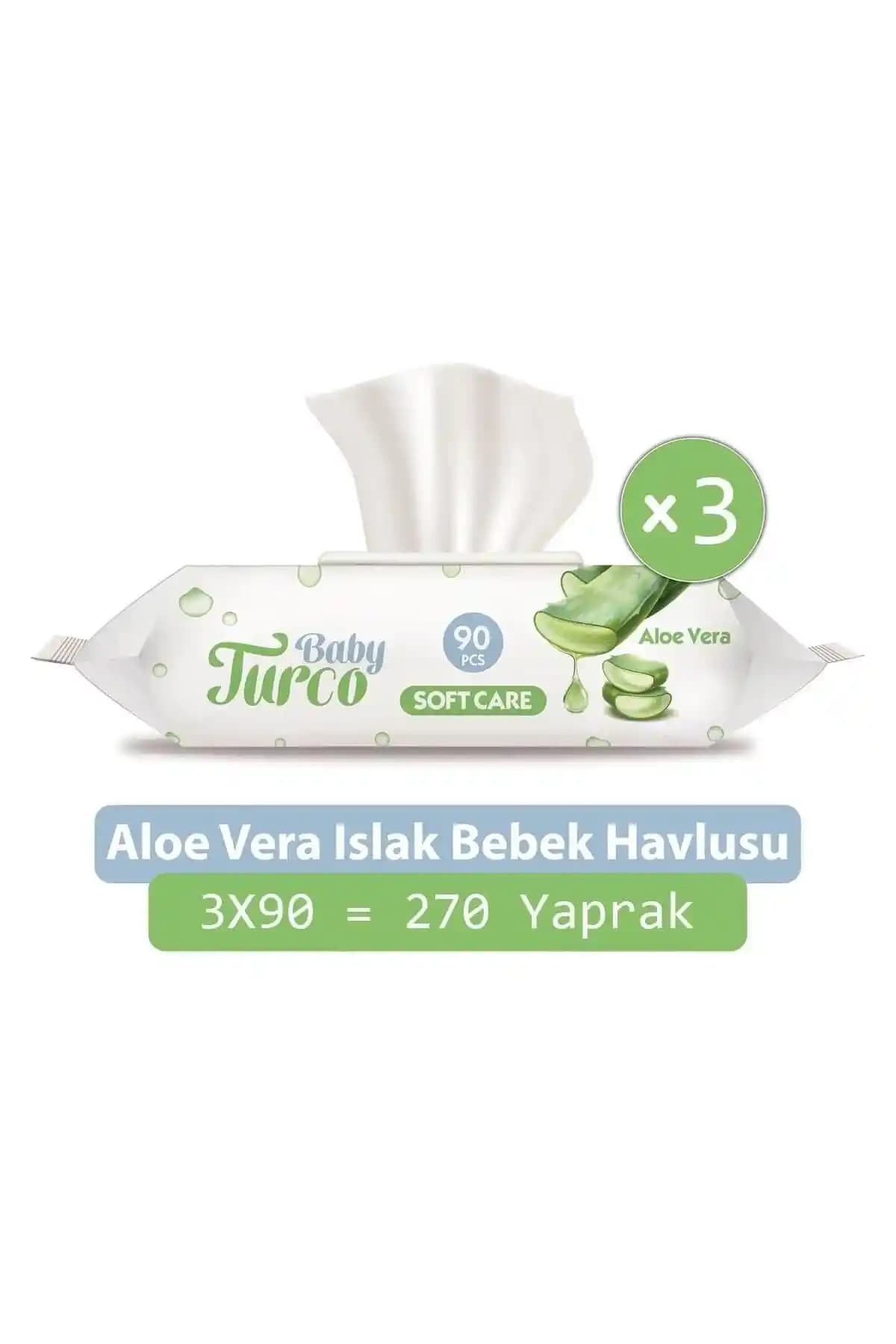 Aloe Vera İçerikli Islak Havlu Bebek Cildi İçin Doğal ve Güvenilir Bakım Seçeneği
