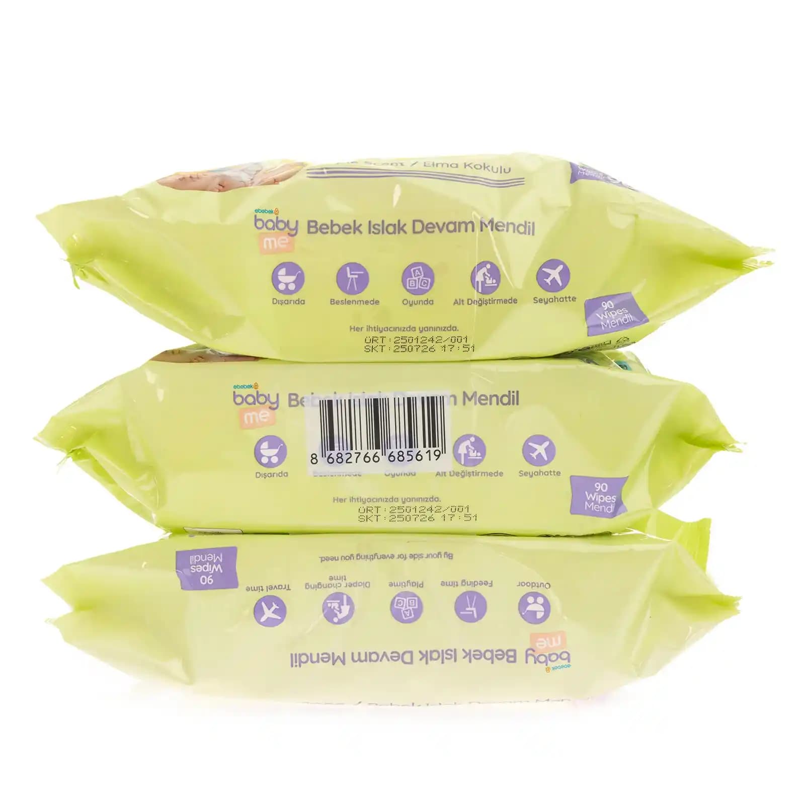 Aloe Vera Kokulu Islak Bebek Mendilleri: Doğal ve Güvenli Temizlik Seçeneği