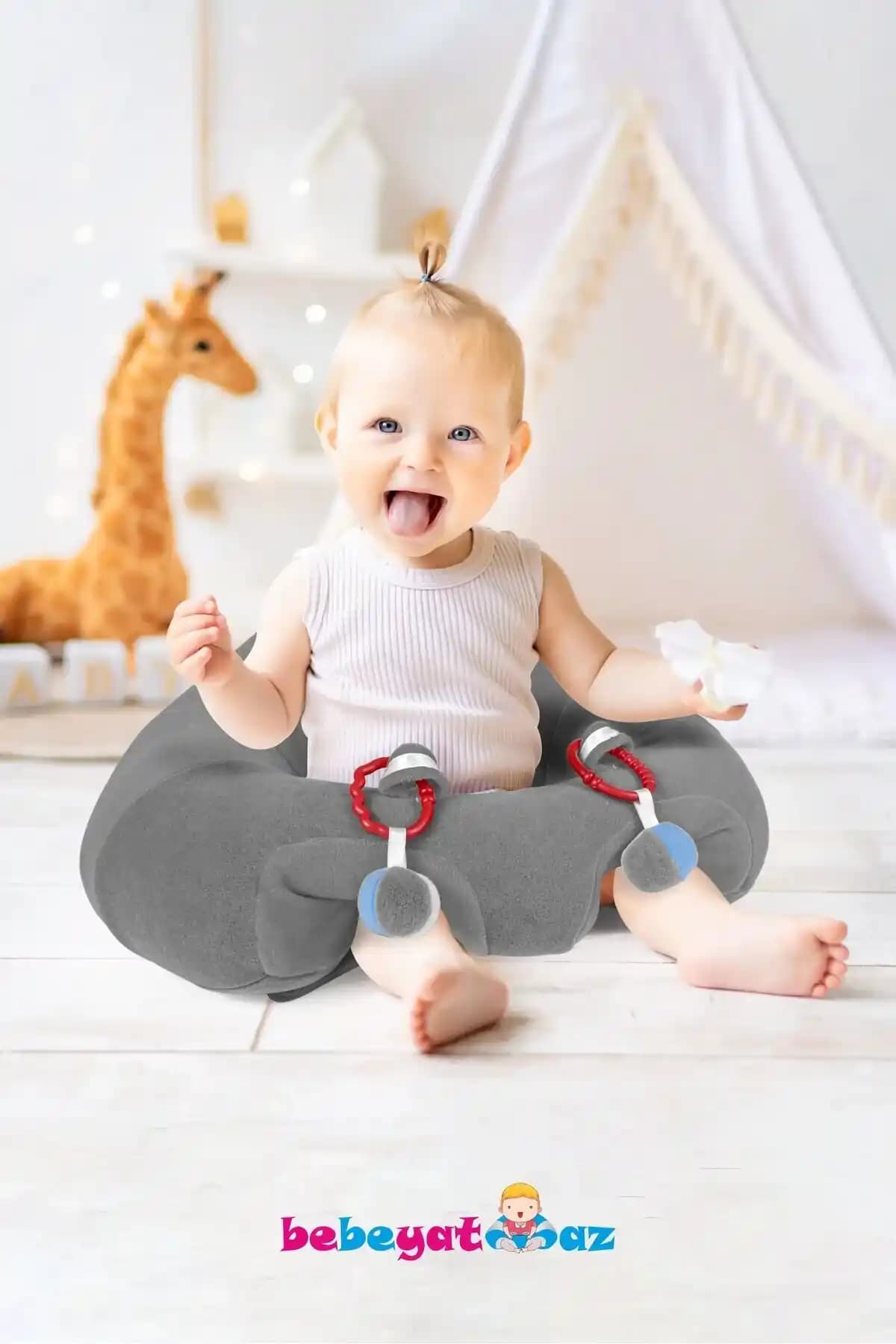Çingıraklı Bebek Oturma Minderi: Güvenli ve Ergonomik Seçenekler