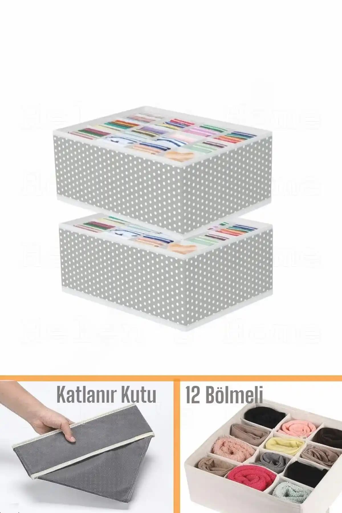 Çocuk Odası İçin Güvenli ve Fonksiyonel Çiftli Düzenleyici Kutu Setleri