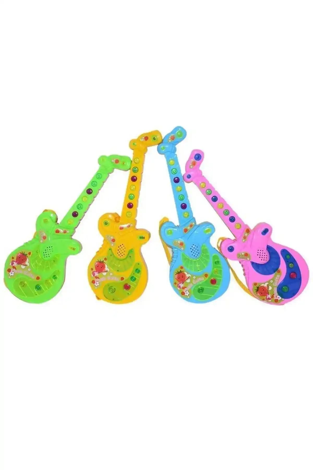 Çocuklar İçin Eğlenceli ve Güvenli Işıklı Gitarlar Müzik ve Öğrenmeyi Bir Arada Sunar