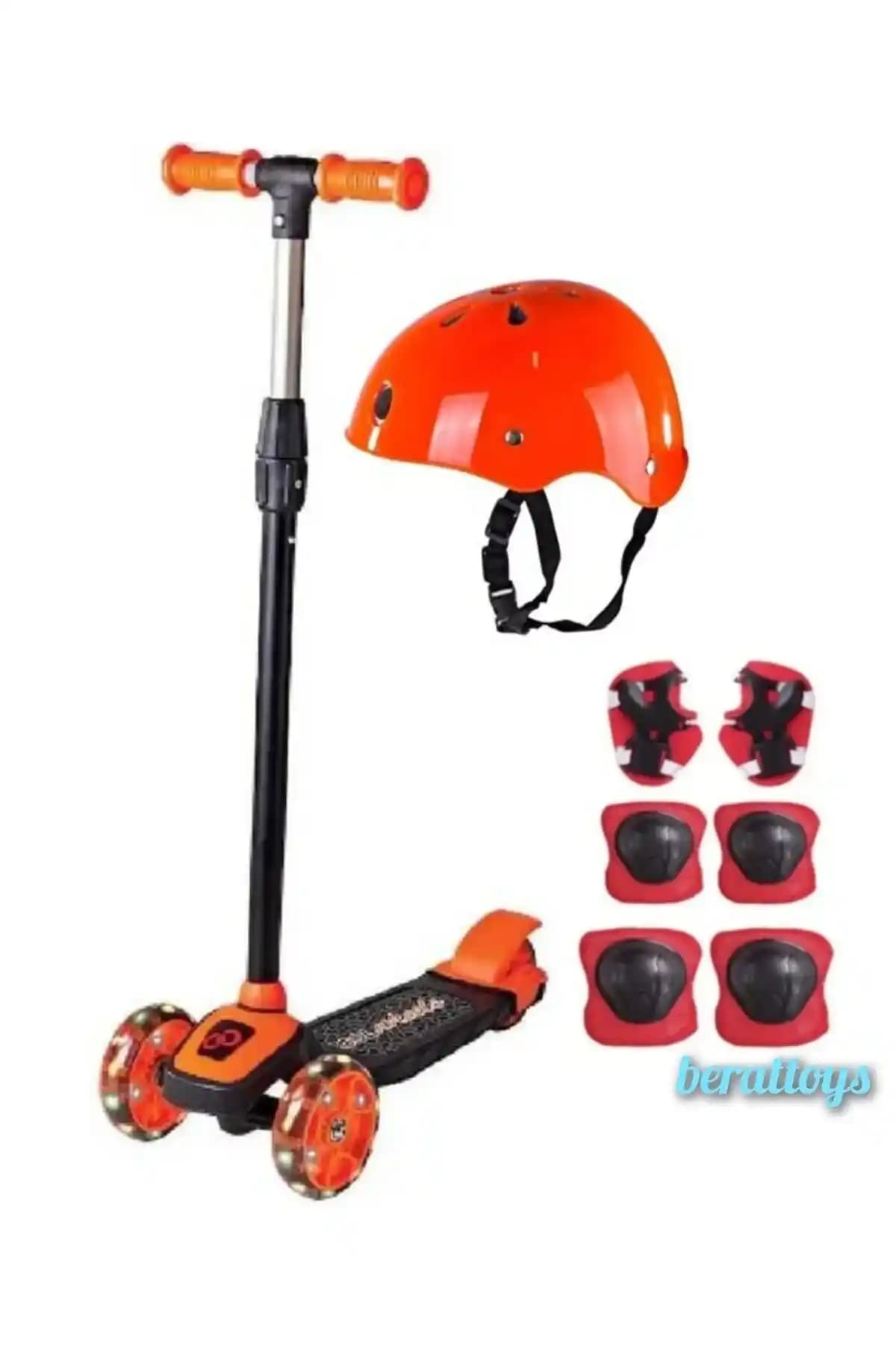 Çocuklar İçin Güvenli ve Eğlenceli 3 Tekerlekli Scooter ve Kask Kullanımı Rehberi