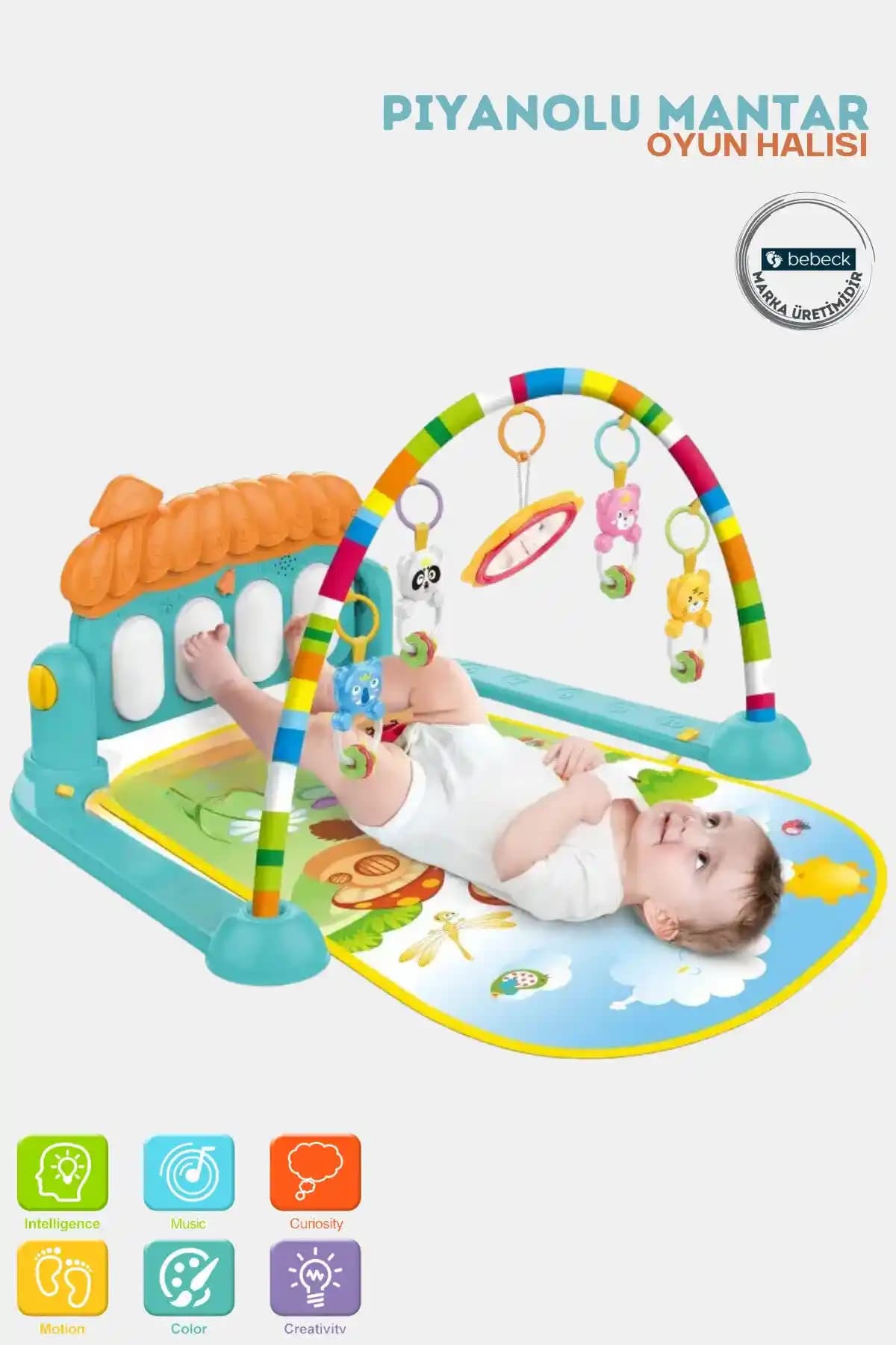 Çok Yönlü Mantar Bebek Oyun Alanı Halısı: Güvenli ve Dayanıklı Oyun Deneyimi