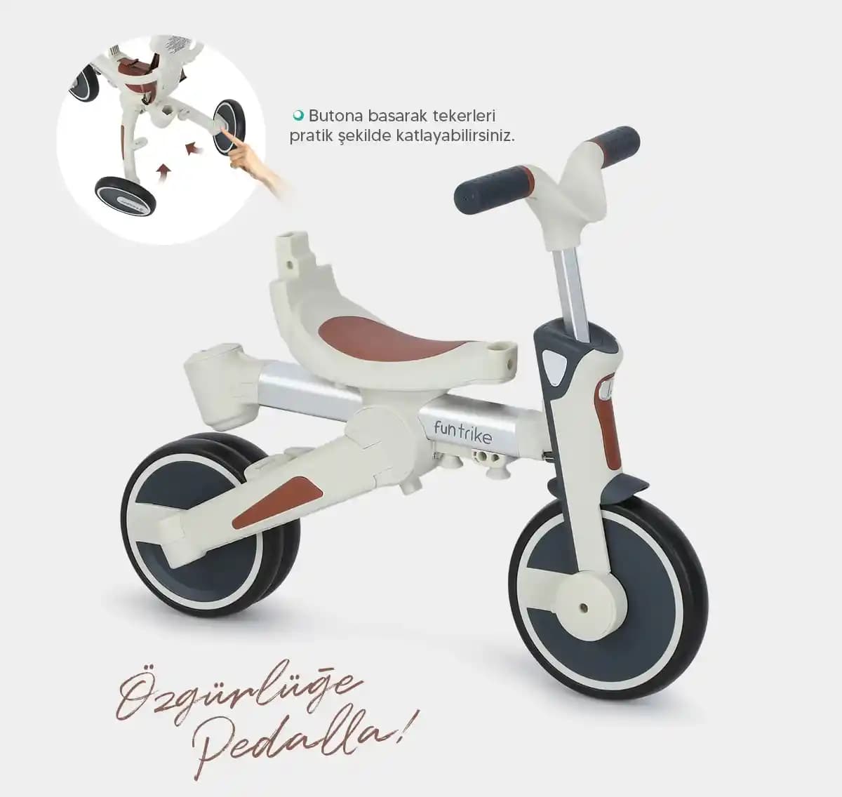 Funtrike Huggy Trike: Çocuklar İçin Güvenli ve Gelişim Destekleyici Bir Oyuncak