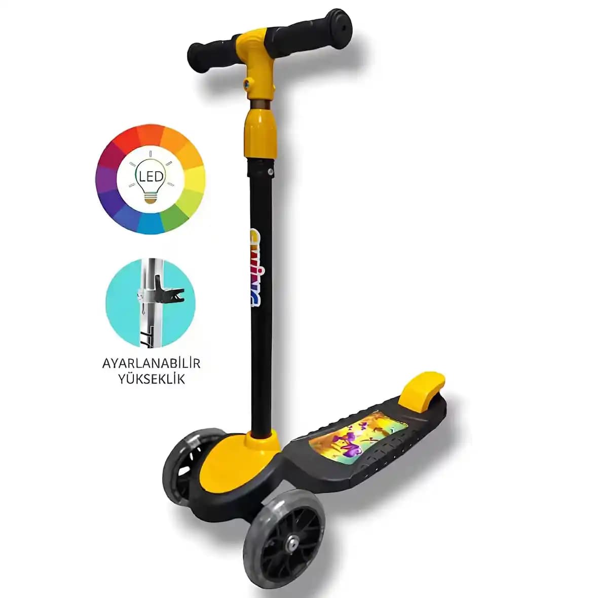 Işıklı ve Yükseklik Ayarlı Çocuk Scooter Modelleri: Güvenli ve Eğlenceli Kullanım Rehberi
