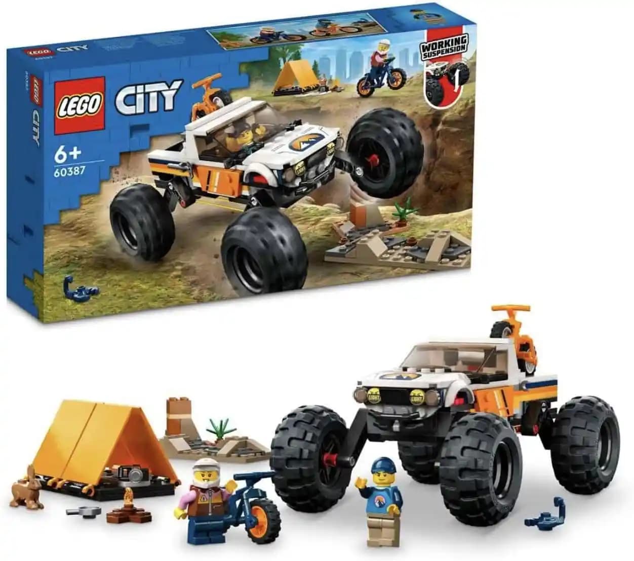 LEGO City 4x4 Arazi Dağ Arabası: Dayanıklı ve Teknolojik Özellikleriyle Çocuklar İçin Uygun