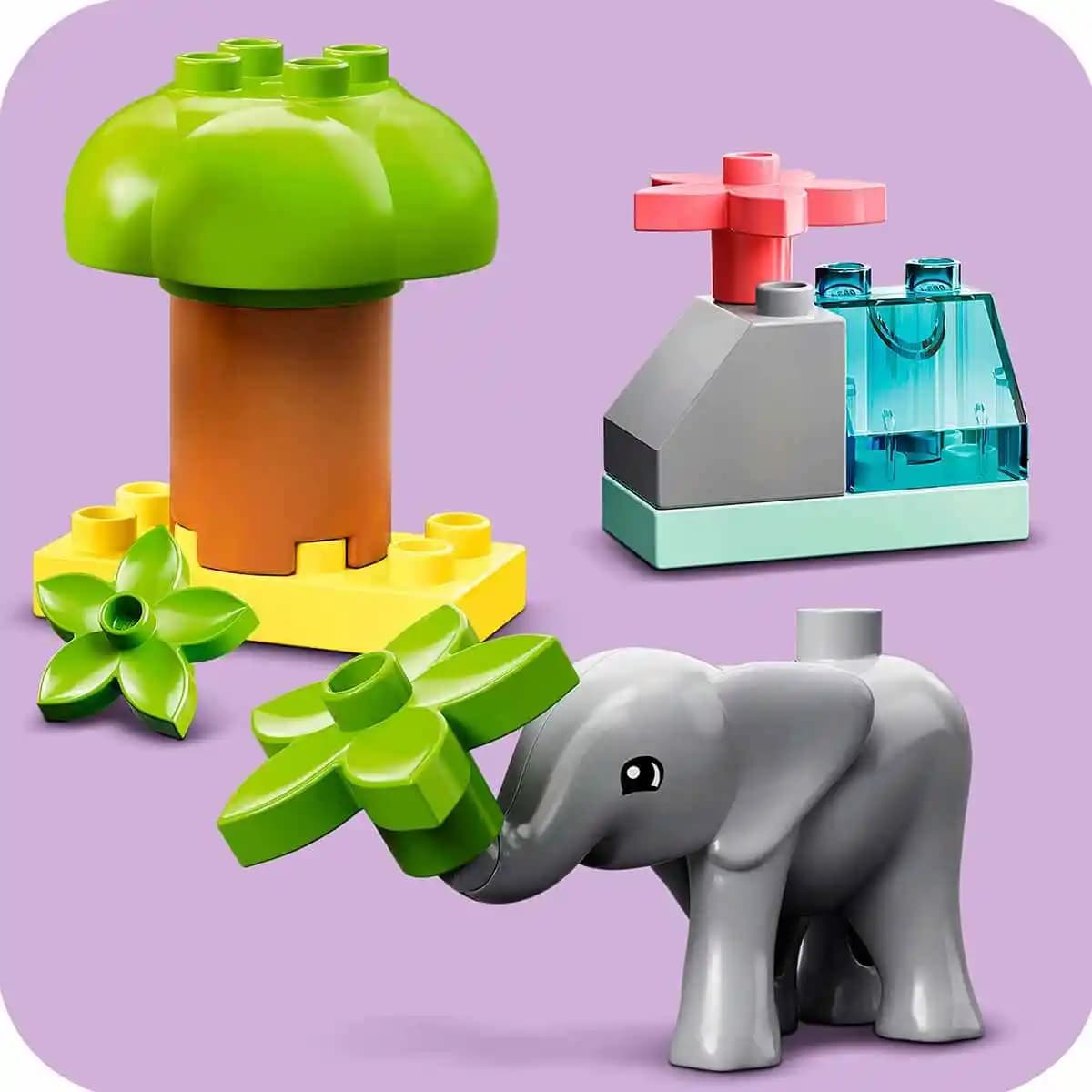 LEGO Duplo Afrika Seti Çocukların Yaratıcılığını Geliştiren Güvenli Oyun Seti