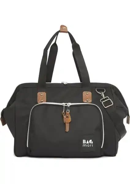 Bagmori Siyah Askılı ile Stylo Mommy Bag Baskılı Anne Bebek Bakım Çantası Karşılaştırması