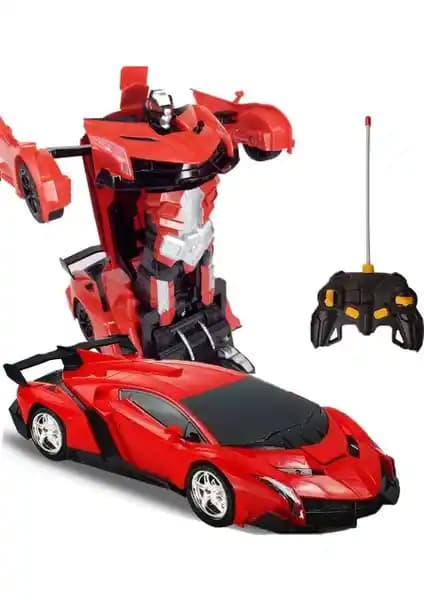 Ferrari Robot Araba ve Dasher Akrobat Araba farkları: dönüşüm, dayanıklılık ve pil