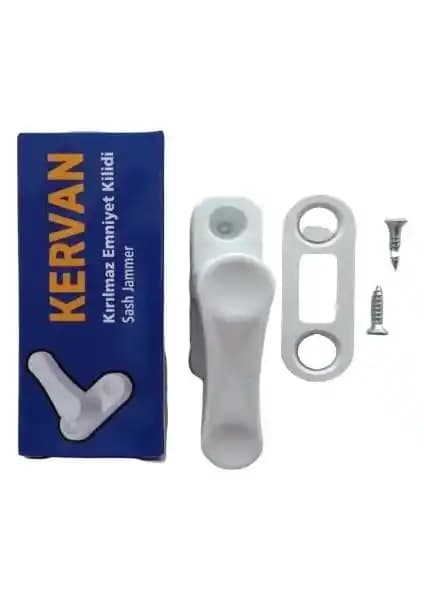 Kervan Plastik Pencere Emniyet Kilidi vs Penkid Kablolu Pencere Kilidi Beyaz Karşılaştırma
