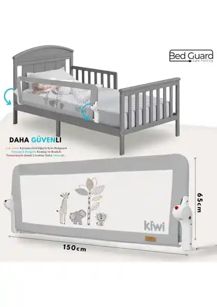 Kiwi Ekstra Dolgulu Kumaş Yatak Bariyeri ile Mamma Guard 150 cm Korkuluğu Karşılaştırması