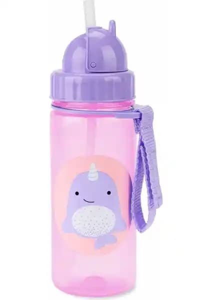 Skip Hop Narwhal ile Wee Baby Pipetli Bardak 300 ml Kapasite ve Sızdırmazlık
