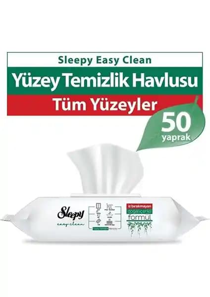 Sleepy Easy Clean ile Solo Doğal Güç: Yüzey Temizleyici Mendil ve Havlu Karşılaştırması