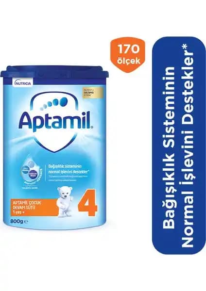 Aptamil Toz Devam Sütü 1 Yaş ve Üzeri Çocuklar İçin Sağlıklı Beslenme Seçeneği