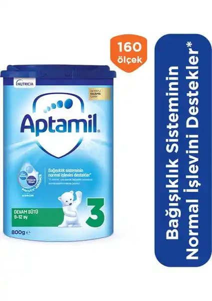 Aptamil Toz Devam Sütü: 6-12 Ay Bebekler İçin Güvenilir ve Besleyici Seçenek