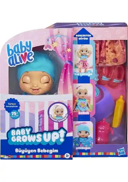 Baby Alive Büyüyen Bebeğim: Çocukların Hayal Gücünü Geliştiren Etkileşimli Oyuncak