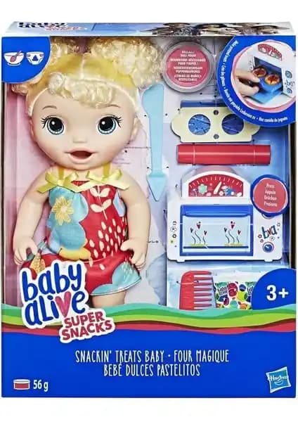 Baby Alive Tatlı Seven Bebeğim E1947: Çocuklar İçin Eğlenceli ve Eğitici Oyun Seti