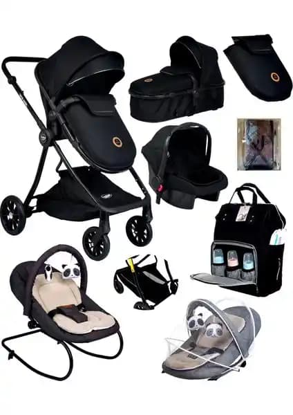 Baby Home 9 In 1 Yeni Doğan Full Set: Çok Yönlü Bebek Taşıma ve Güvenlik Çözümü