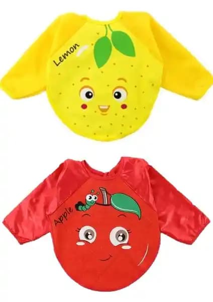 Belinay Limon ve Elma Desenli Kollu Mama Önlüğü İncelemesi ve Kullanıcı Yorumları