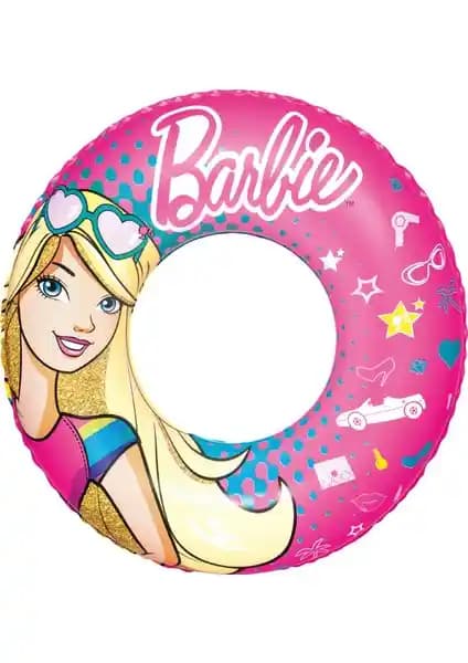 Bestway Barbie Yüzme Simidi 56 cm Güvenli ve Eğlenceli Su Deneyimi İçin Tasarlanmış